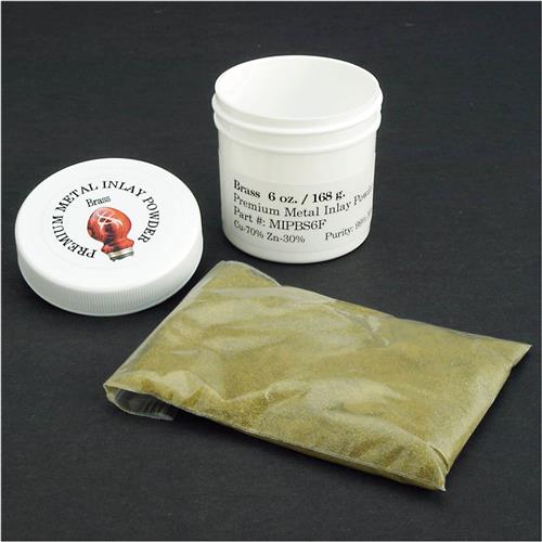 Image for Grizzly T25498 - Brass Premium Metal Powder Inlay, 6 oz.