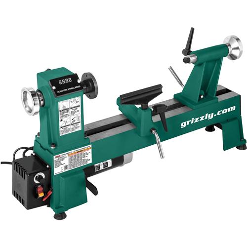 Image for Grizzly T25920 - 12" x 18" Variable-Speed Benchtop Wood Lathe