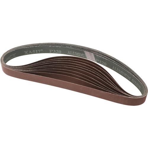 Image for Grizzly T26634 - 1" x 30" A/O Sanding Belt 320 Grit, 10 pk.