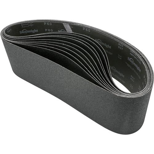 Image for Grizzly T28079 - 6" x 48" S/C Sanding Belt 60 Grit, 10 pk.