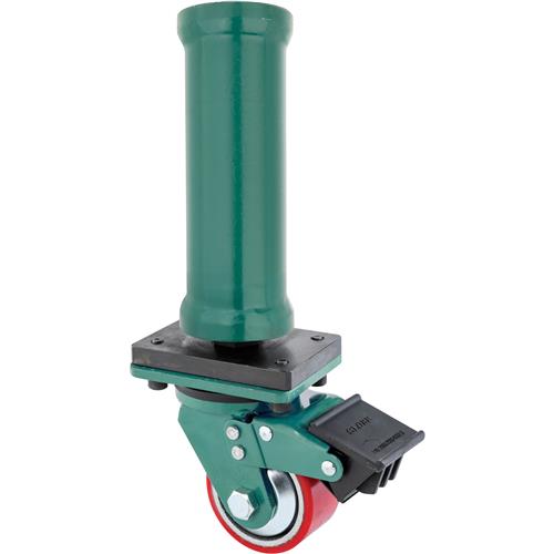 Image for Grizzly T30541 - 14" Welding Table Support Leg with Swivel Caster & Brake