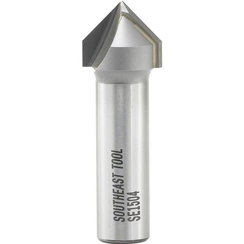 Image for Southeast Tool T30910 - 3/4" CNC V-Groove Bit, 1/2" Shank, 3/4" Dia.