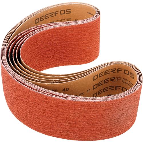 Image for Grizzly T31809 - 4" x 48" Ceramic Sanding Belt 40 grit, 5 Pk.