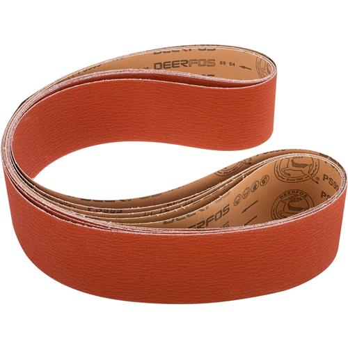 Image for Grizzly T31818 - 4" x 79" Ceramic Sanding Belt 100 grit, 5 Pk.