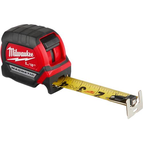 Image for Milwaukee T32054 - 5M/16Ft Compact Wide Blade Magnetic Tape Measure