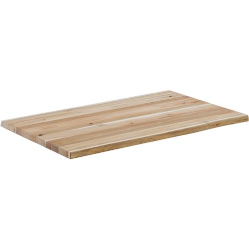 Image for 1.5" Acacia Wood Butcher Block -  Live-Edge/Unfinished, 30" W x 48" D