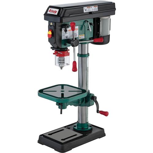 Image for Grizzly T33901 - 14" Benchtop Drill Press with LED Light & Laser Guide