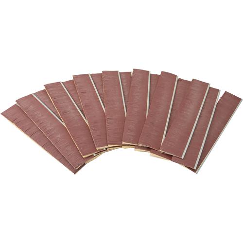 Image for Grizzly T34381 - 8" Flatter Brush Strips 16-Pc. Set, 180 Grit For G0400