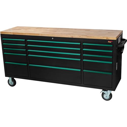Image for 72" 15-Drawer Tool Cabinet w/ Outlets